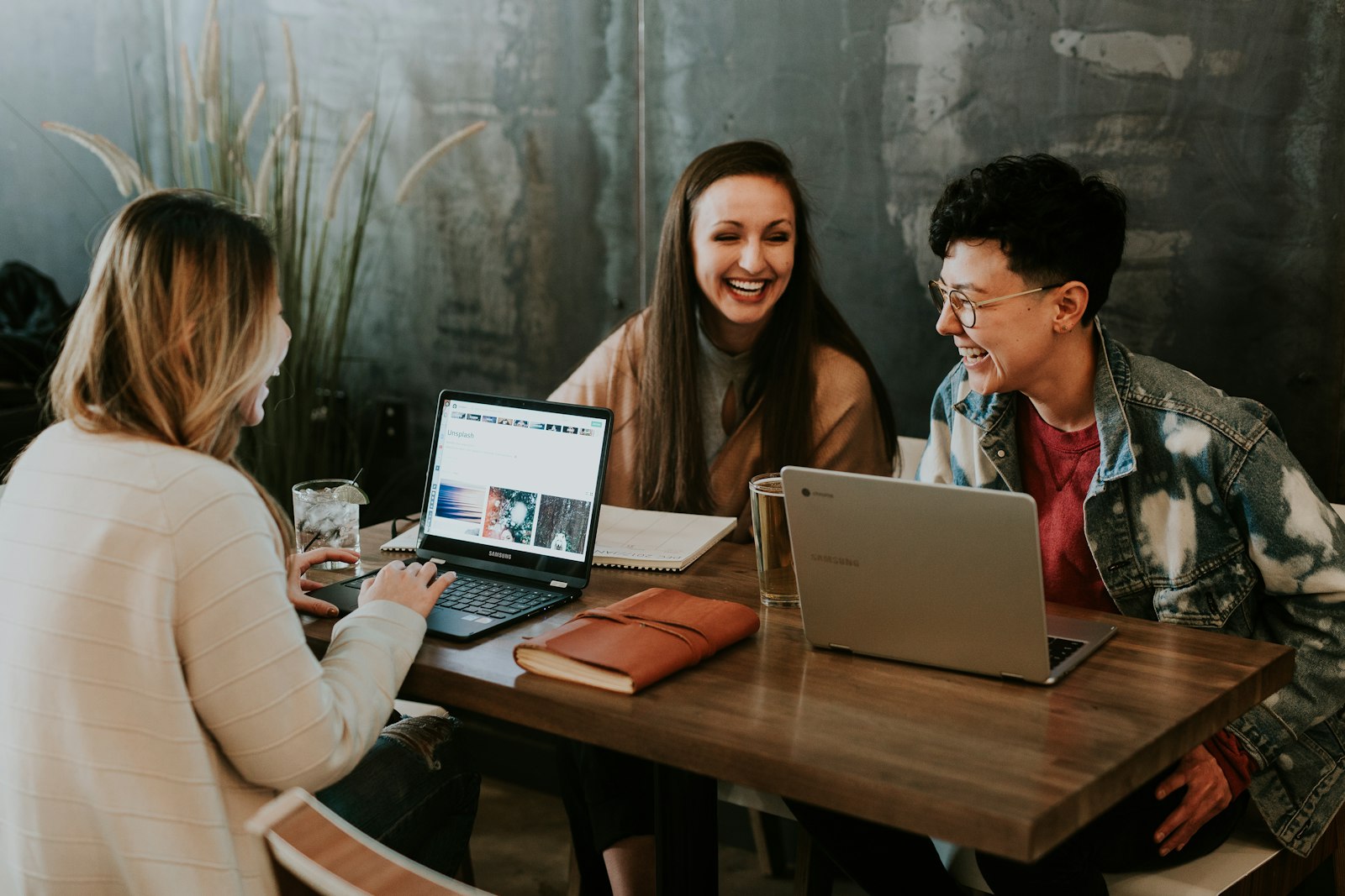 Startup team collaboration session